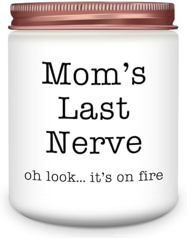 Homsolver Gifts for Mom from Daughter Son, Best Mom Gifts, Funny Mom Christmas Gifts, Birthday Thanksgiving Mothers Day Gifts for Mom Stepmother Adoptive Mother, Mom’s Last Nerve