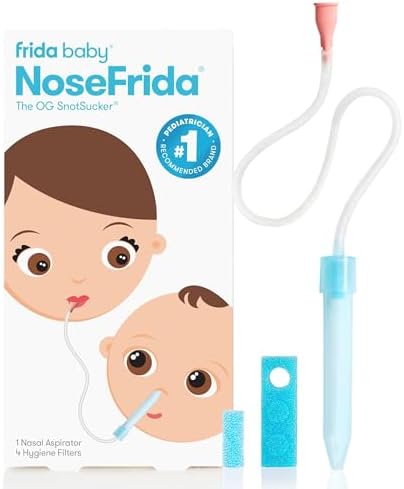 Frida Baby NoseFrida Nasal Aspirator (No Additional Hygiene Filters)