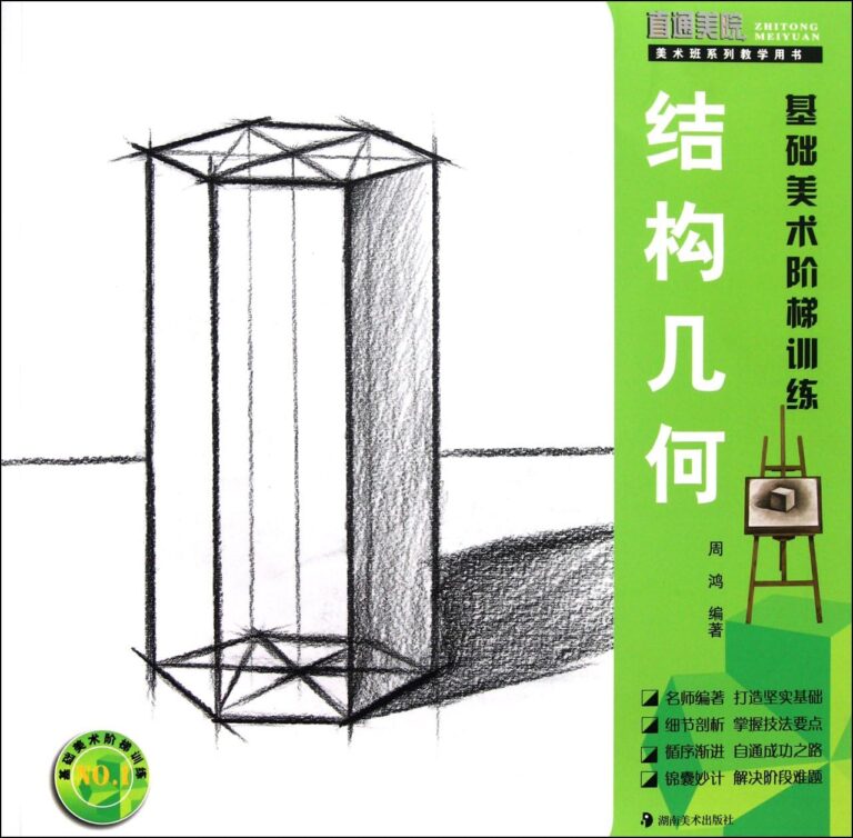 Art teaching book series Basic art step by step Constructive Geometry (Chinese Edition)