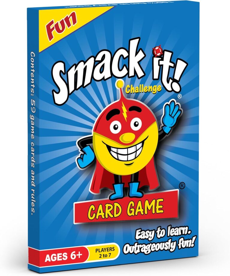 Smack it! Card Game for Kids & Families – Fun and Easy to Learn for Boy or Girl Ages 6-12