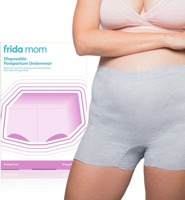 Frida Mom Women’s Standard Boyshort, Grey, (Waist 28″-42″ Stretched)