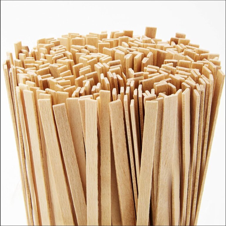 Biodegradable, Sturdy 5.5in Wood Coffee Stirrer 1000pk. Cafe Grade, Bulk Birch Wooden Beverage Stirring Stick for Tea, Cream And Sugar. Eco Friendly, Compostable Swizzle Stir Sticks Business Supplies