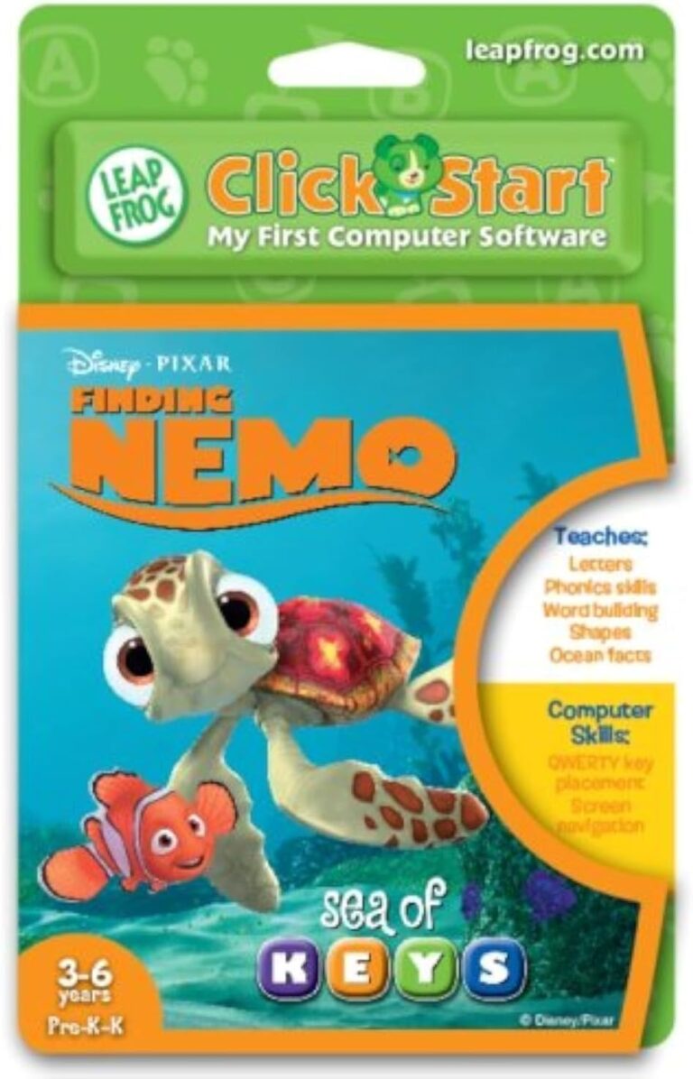 LeapFrog® ClickStart Educational Software:Finding Nemo – Sea of Keys