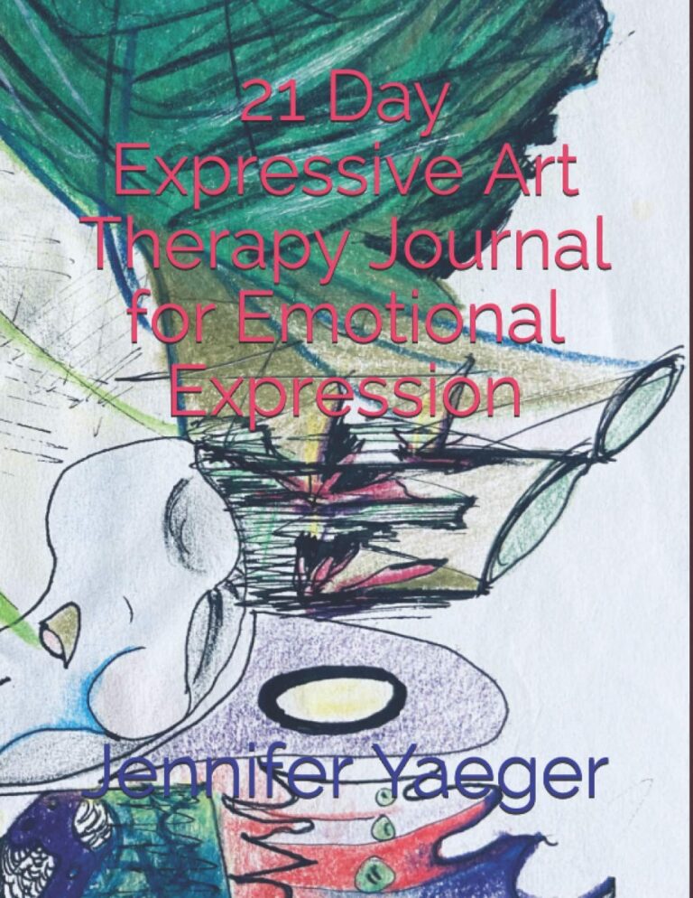 21 Day Expressive Art Therapy Journal for Emotional Expression