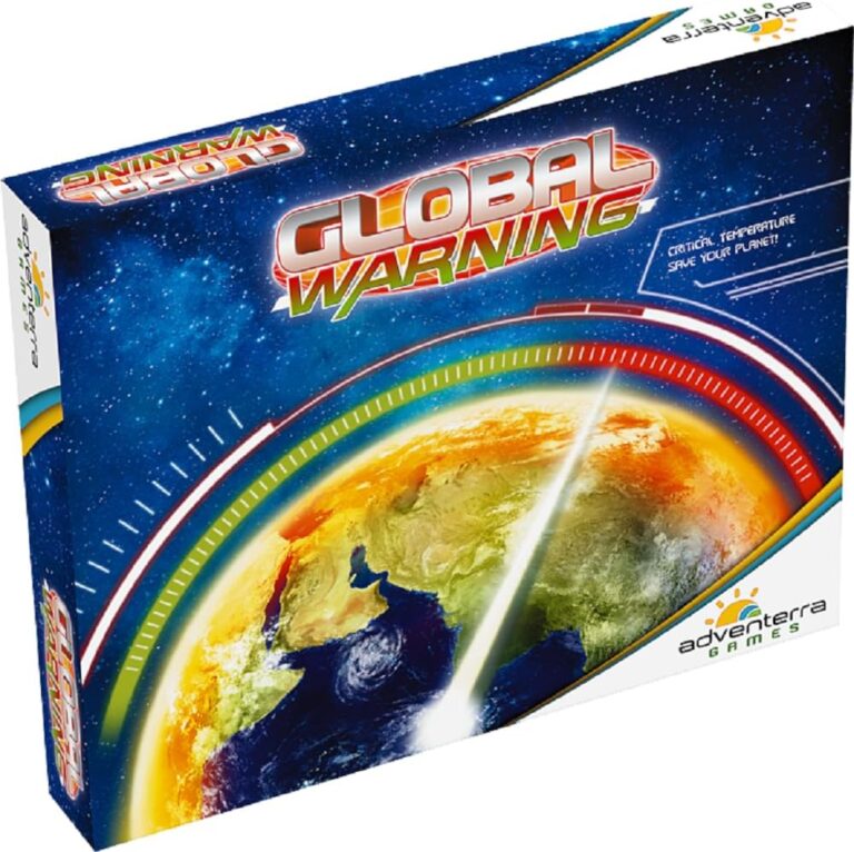 Global Warning – A Family Board Game to Teach About Global Warming – Fun & Educational Kid Board Games for Boys and Girls – Learning Resources for Kids Ages 7+ by Adventerra Games