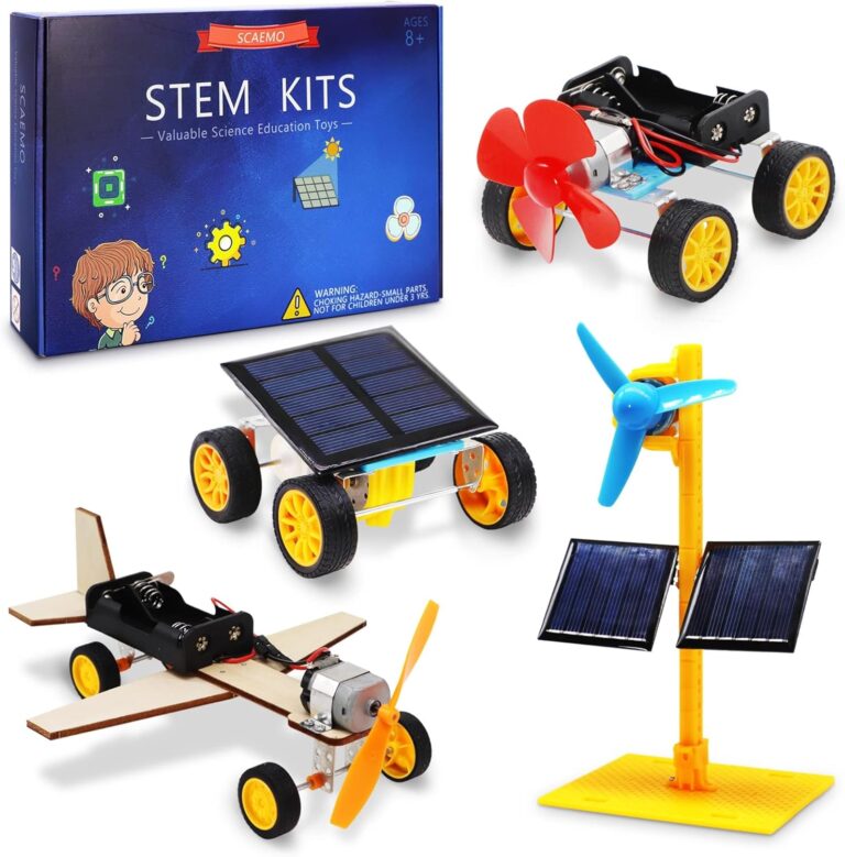 STEM Kits for Kids Ages 8-10-12-14, Stem Building Toys for Boys Age 8-12, Science Experiments for Kids 9-12, Kids Solar Car STEM Projects Activities for Kids Ages 8-12, Stem Toys for Ages 8-13