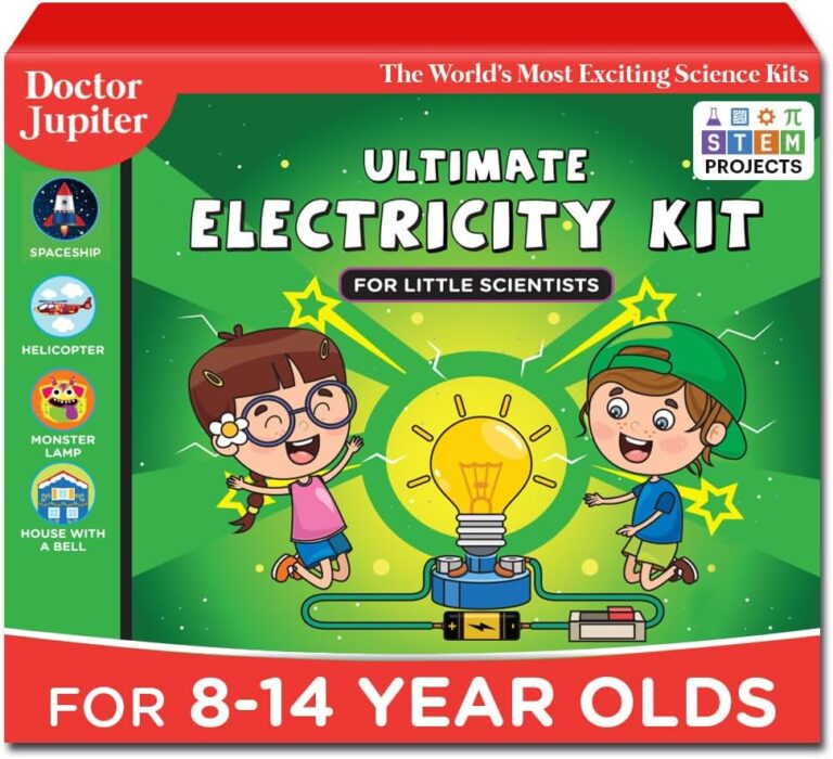 Doctor Jupiter DIY STEM Projects for Kids Age 8-10-12 Years| Engineering Toys and Building Kits for 8,9,10,11,12 Year-Old Boys & Girls | Learning & Educational Toys