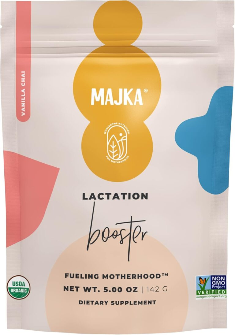 MAJKA Organic Lactation Booster: Vegan, Gluten-Free Supplement for Nursing Moms to Increase Breast Milk Supply