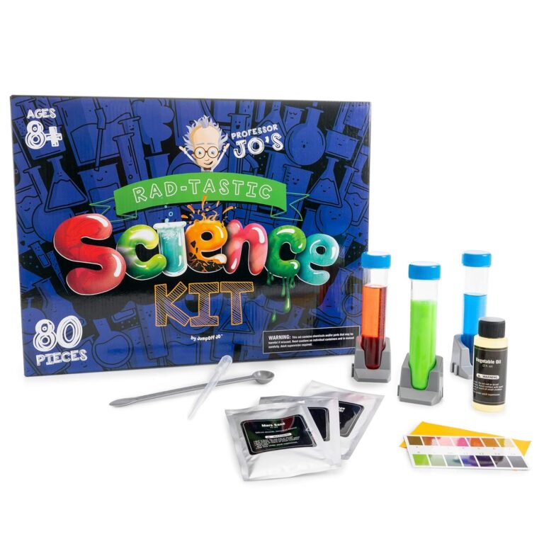 JumpOff Jo – Science Kit for Kids, Educational Science Kits, Chemistry Set – 16 STEM Experiments – Science Kits for Kids, STEM Projects, Kids Toys for Ages 8-13